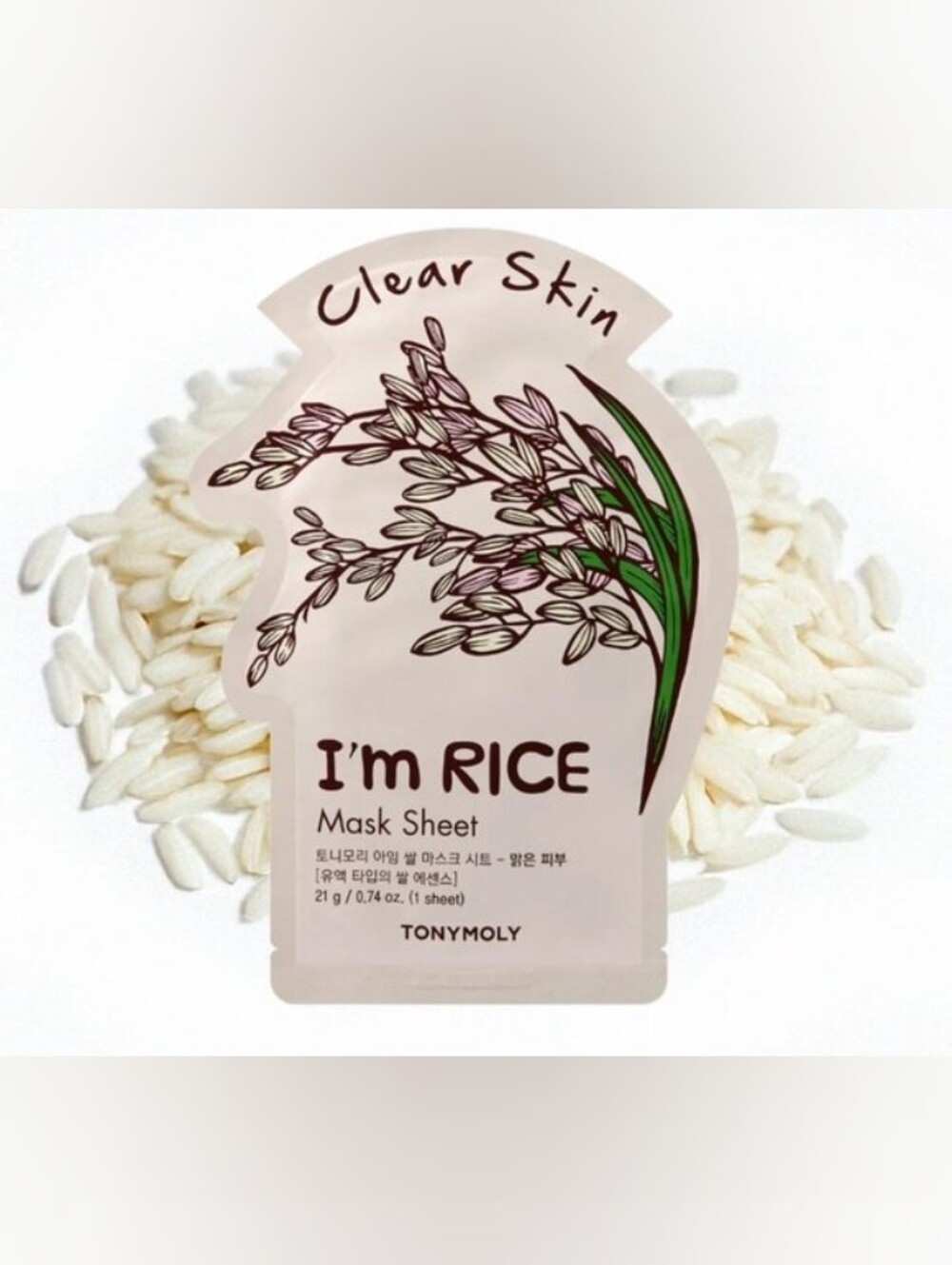 X3 TONYMOLY I'm Rice Skin Mask Sheet